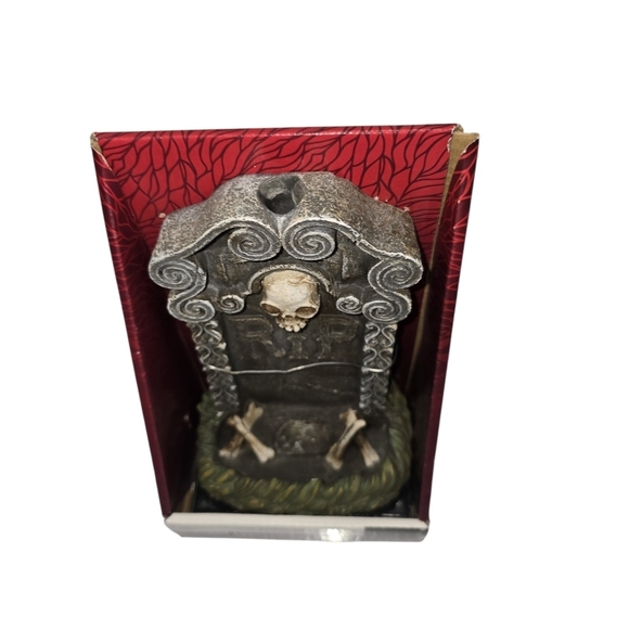 Incense Backflow Cone Holder Headstone Tombstone Grave Design Read Below - Picture 6 of 9